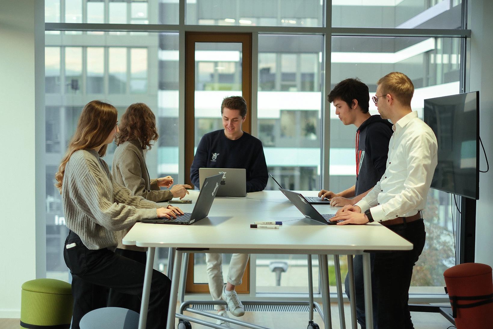 WPway Team bei der Arbeit